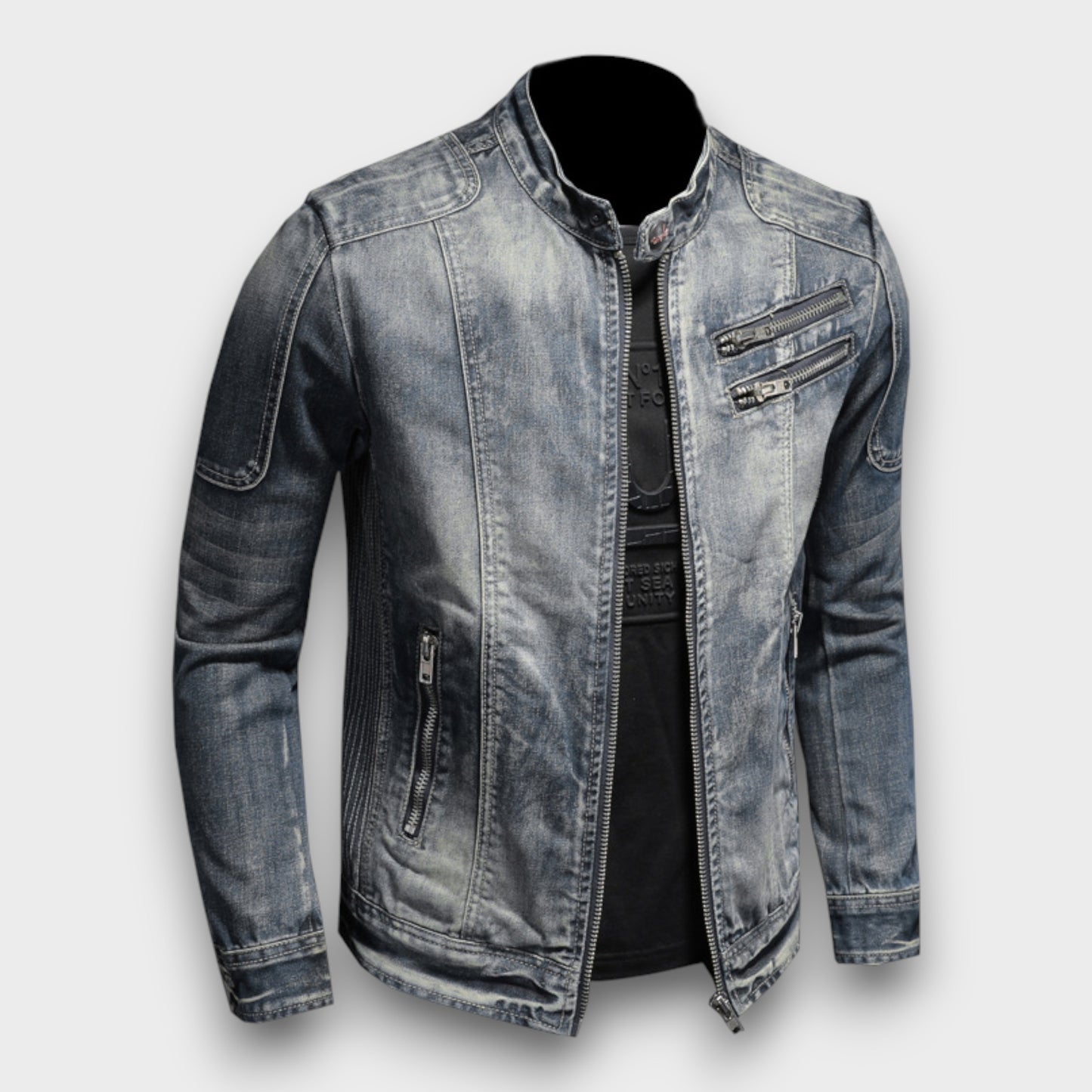 Nicolas | Veste en denim au caractère affirmé