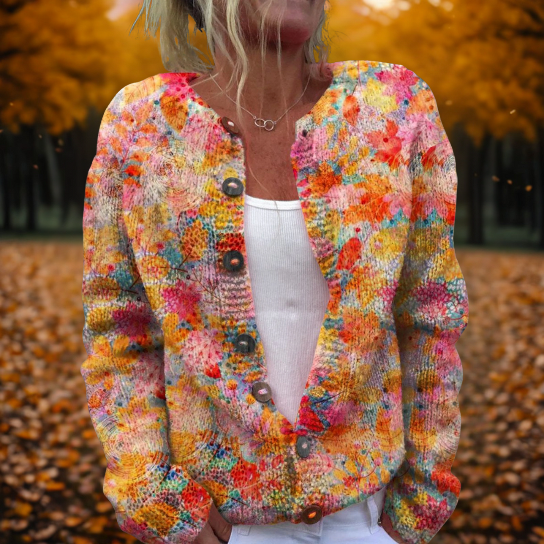 Gwen | Cardigan Imprimé Fleurs