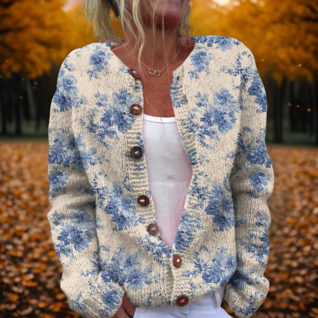 Lianne | Cardigan Art Floral