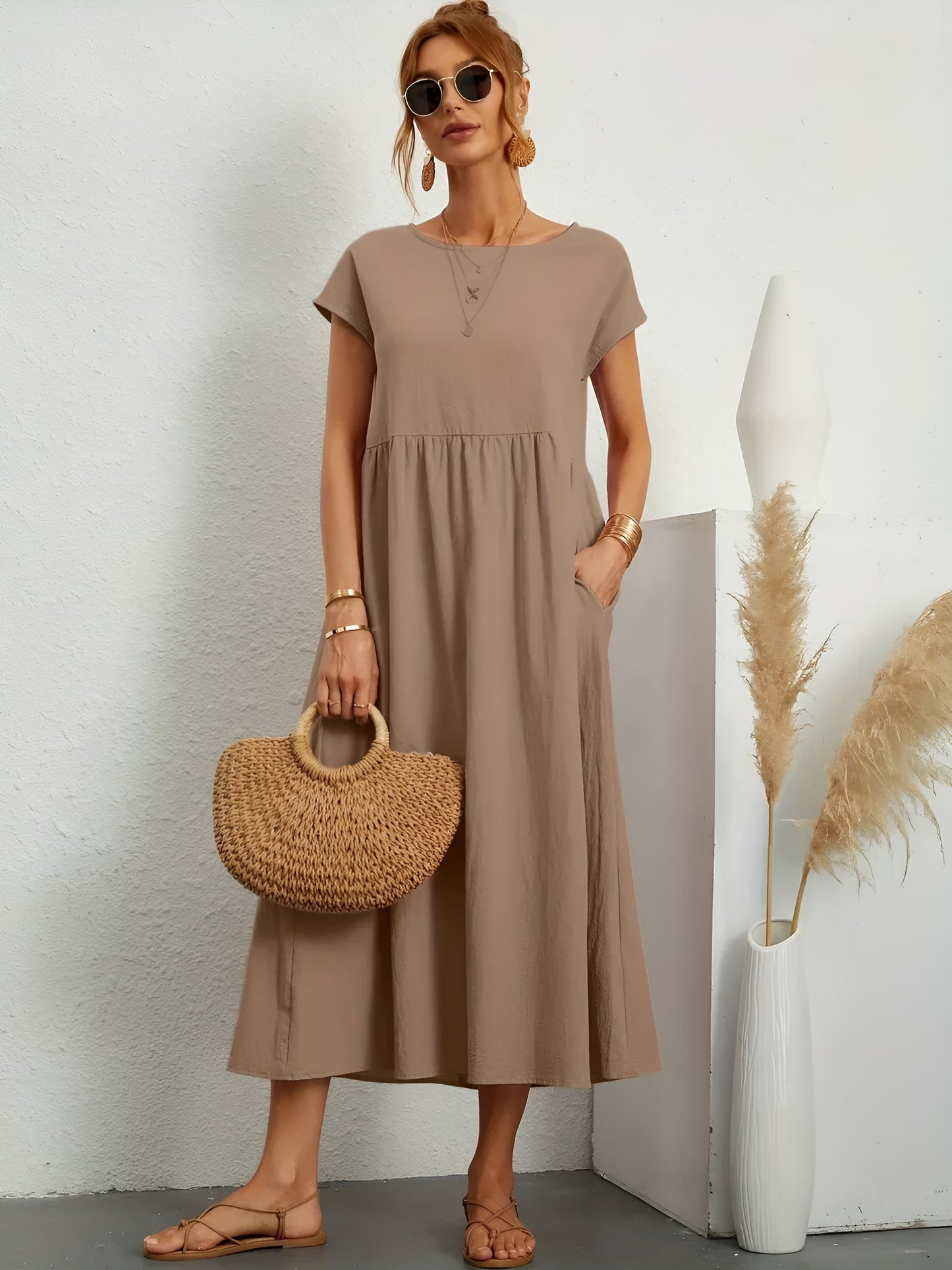 Catherine. | Robe Essentielle Elégante