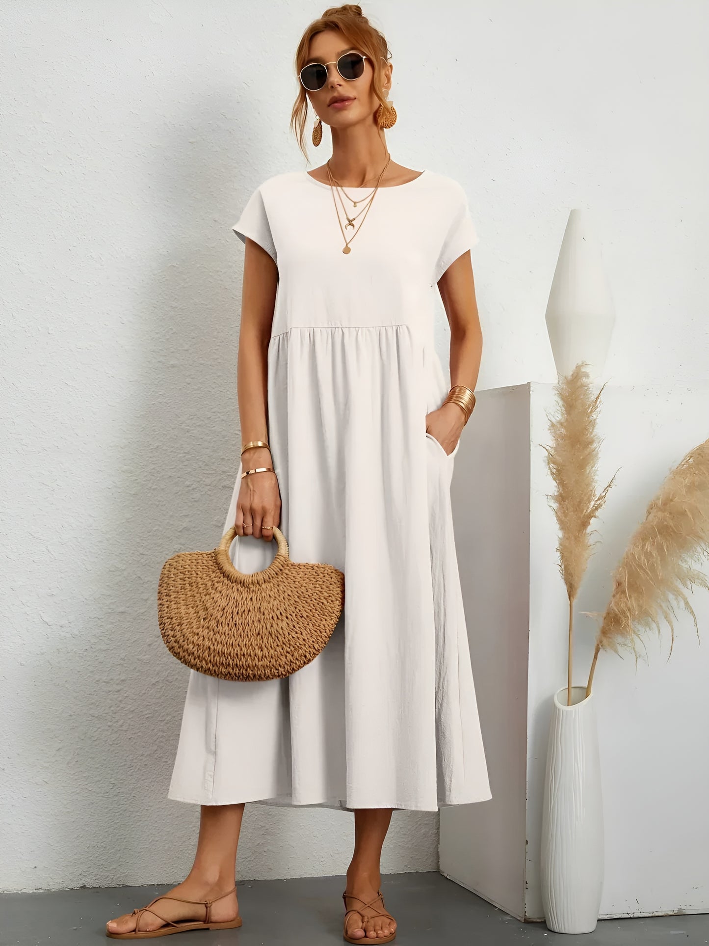 Catherine. | Robe Essentielle Elégante