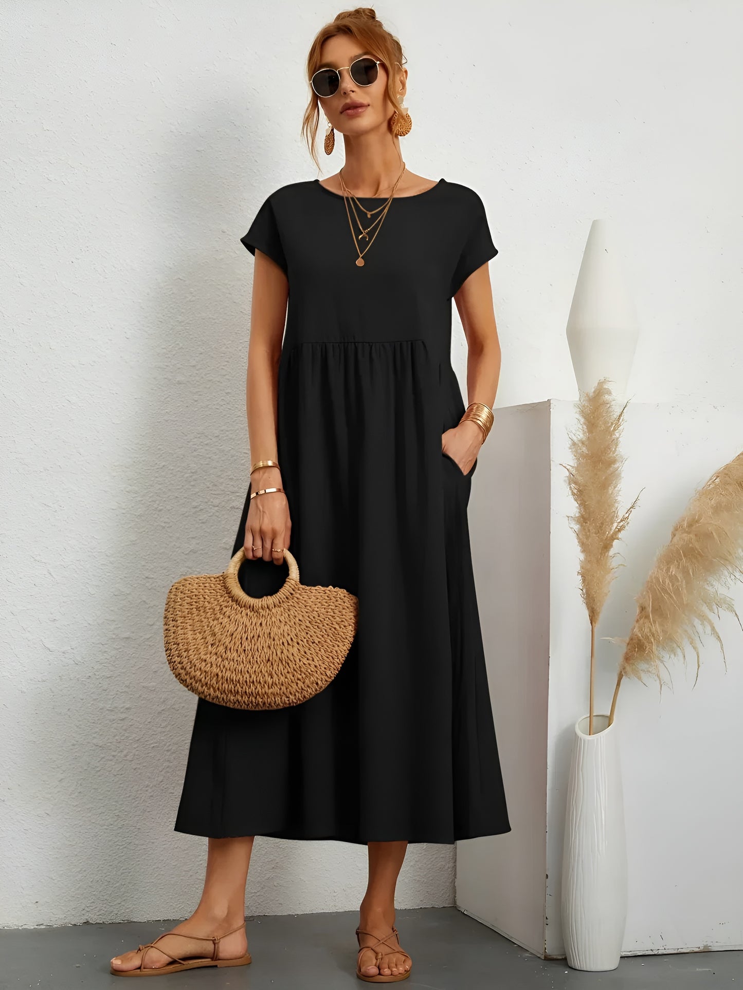 Catherine. | Robe Essentielle Elégante