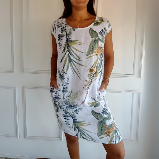 Amandine | Robe d’été à col rond