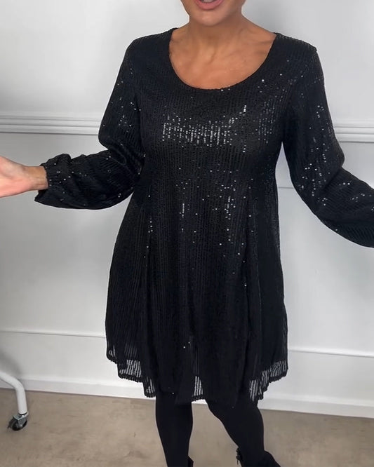 Sylviane | Robe scintillante