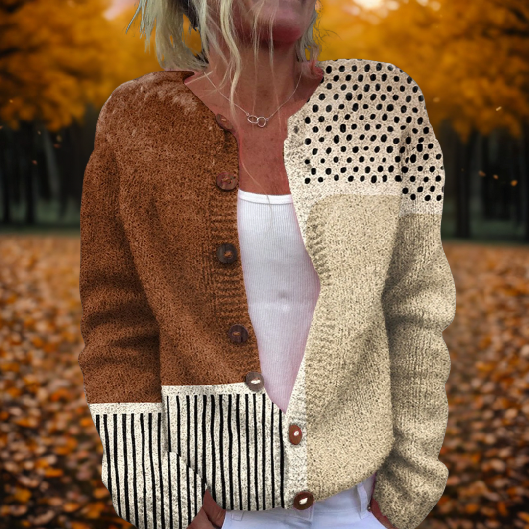 Lana | Cardigan à Pois
