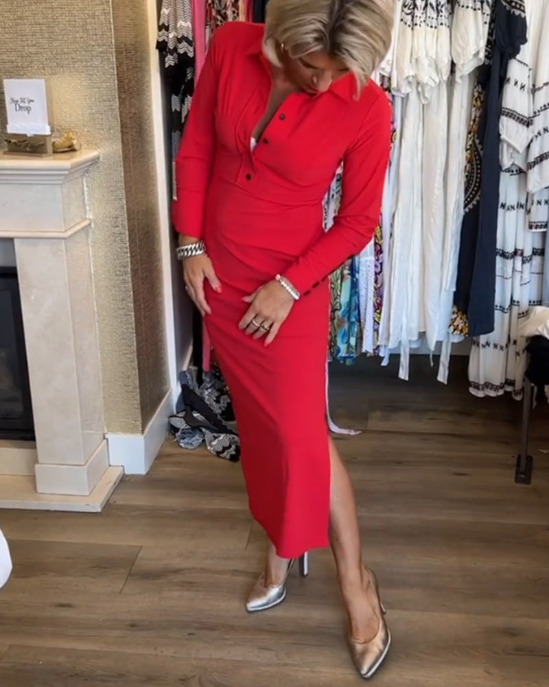 Clara | Robe Intemporelle à la Coupe Élégante