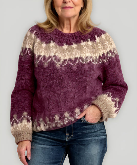 Hélène | Pull tricoté