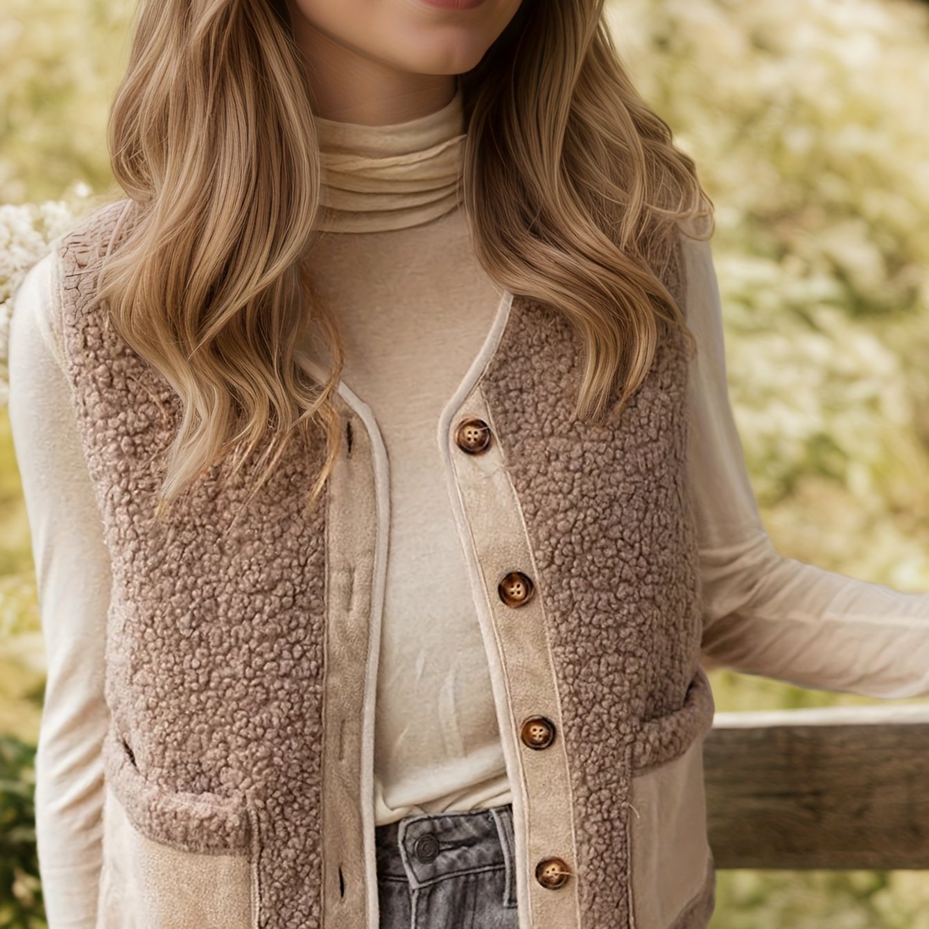 Martine | gilet sans manches