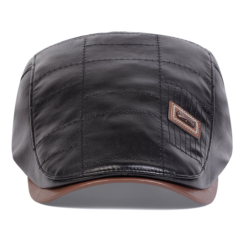 Jamont™ | Casquette en Cuir Matelassé