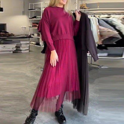 Florence | Robe Élégante avec Haut Assorti