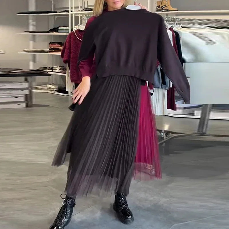 Florence | Robe Élégante avec Haut Assorti