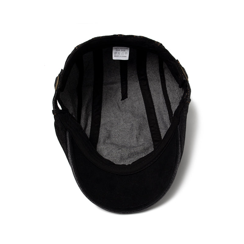 Stéphane™ | Casquette en Denim Vintage