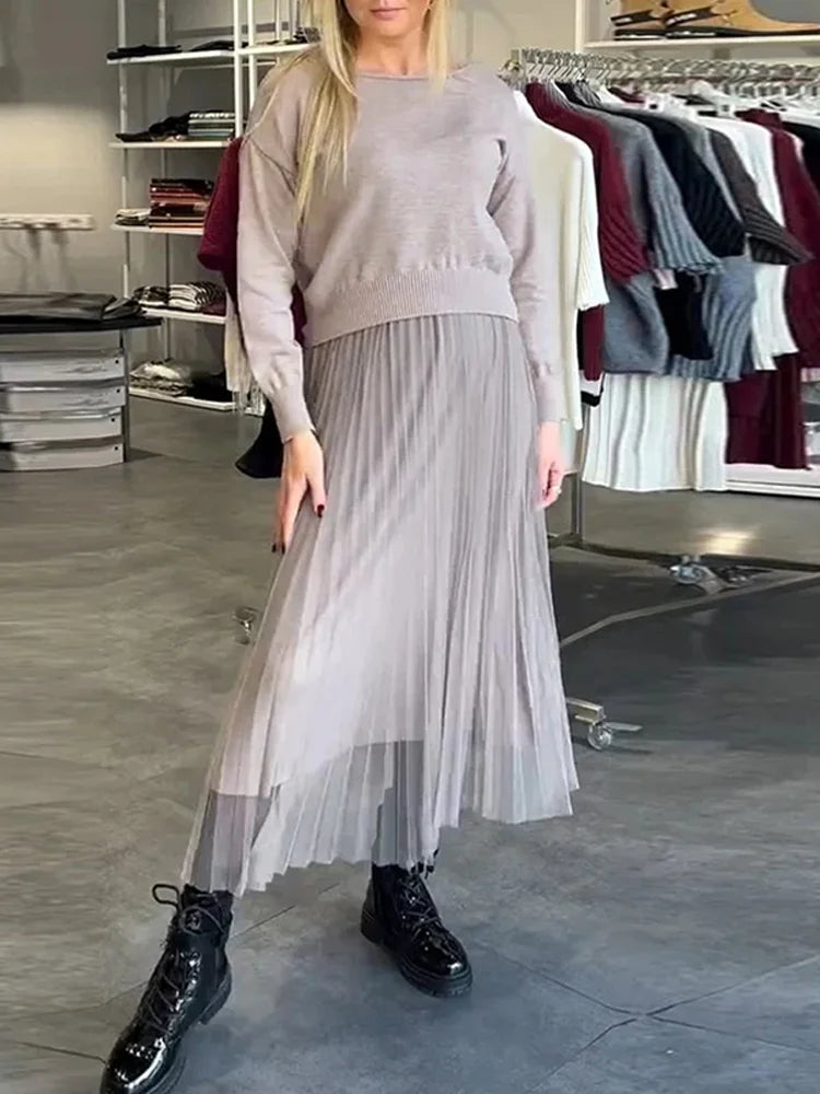 Florence | Robe Élégante avec Haut Assorti